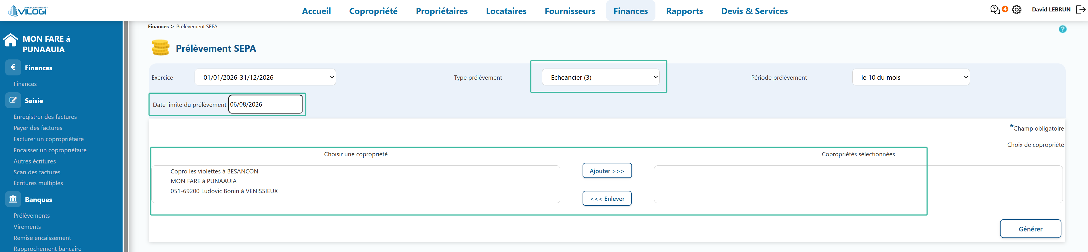 Echéancier Tutoriel logiciel immobilier pour syndics et administrateurs de biens